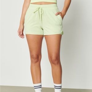 Abercrombie High Waisted Lined Running Short